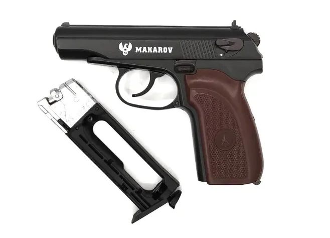 Пістолет пневматичний WinGun Makarov Blowback Фото 2